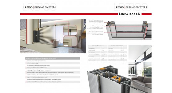 LİNEA ROSSA ALÜMİNYUM DOĞRAMA